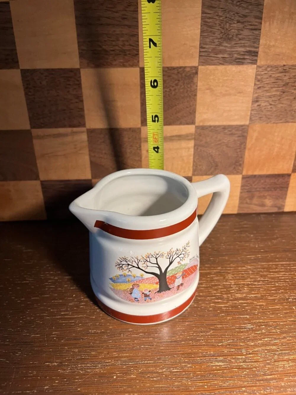 Debbie Kingston Country Farmhouse Creamer 1 Cup Measuring Cup A577